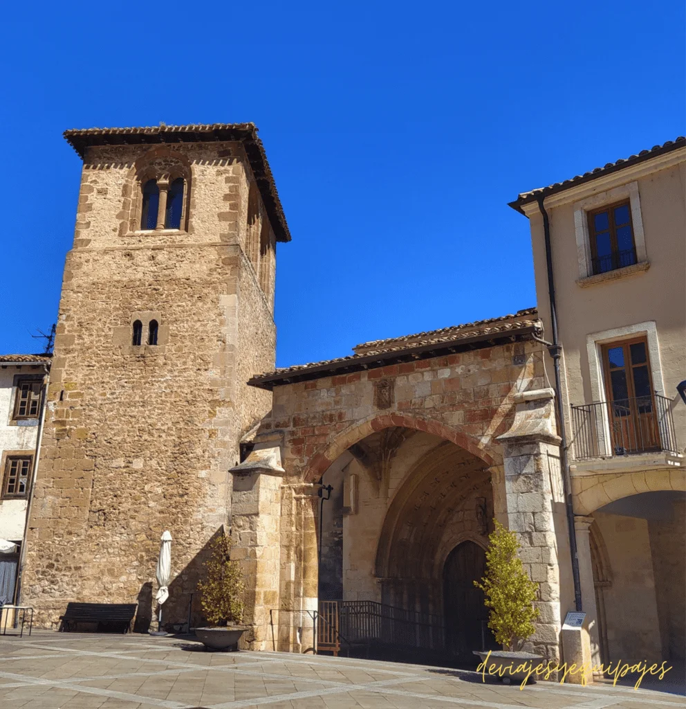 torre e iglesia de oña